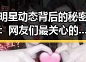明星动态背后的秘密：网友们最关心的那些事