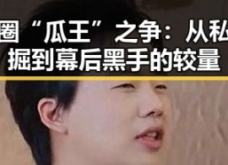娱乐圈“瓜王”之争：从私密挖掘到幕后黑手的较量